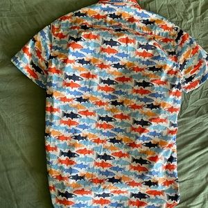 Mens J.Crew Flex short sleeve button up